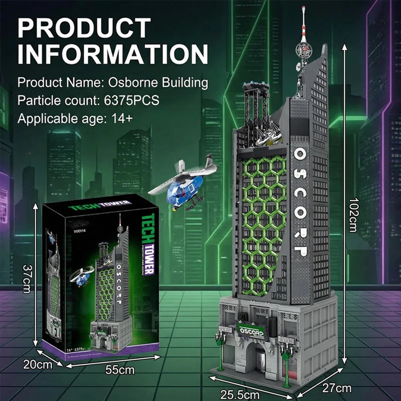 Barweer Movie Hero Architecture Building Blocks Model For Adults