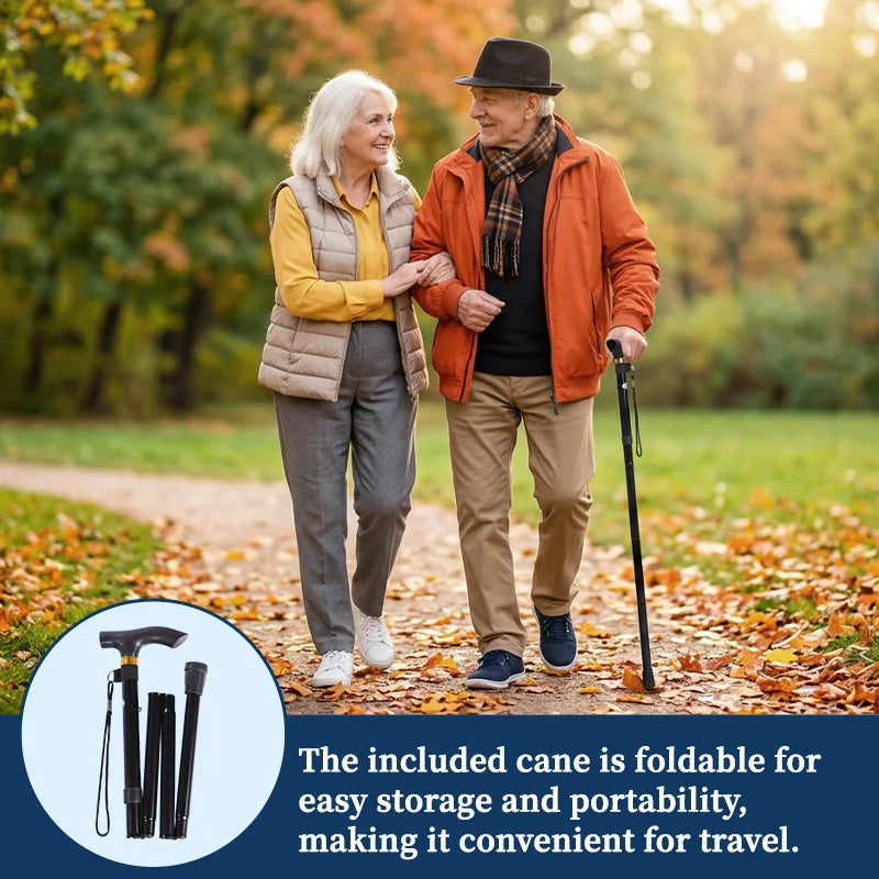 CvitalelPersd Lightweight Foldable Travel Wheelchair For Adults And Seniors