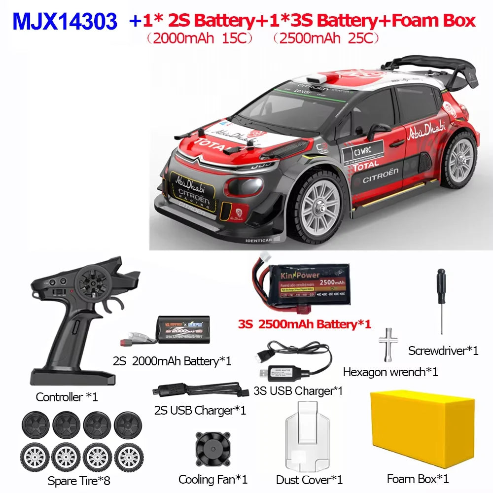 MJX Brushless 4WD RC Drift Car High Speed Off Road