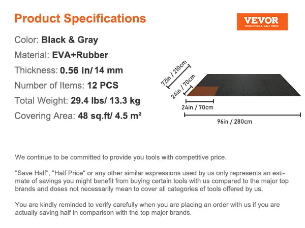 Interlocking Gym Floor Mats With Rubber And Eva Foam