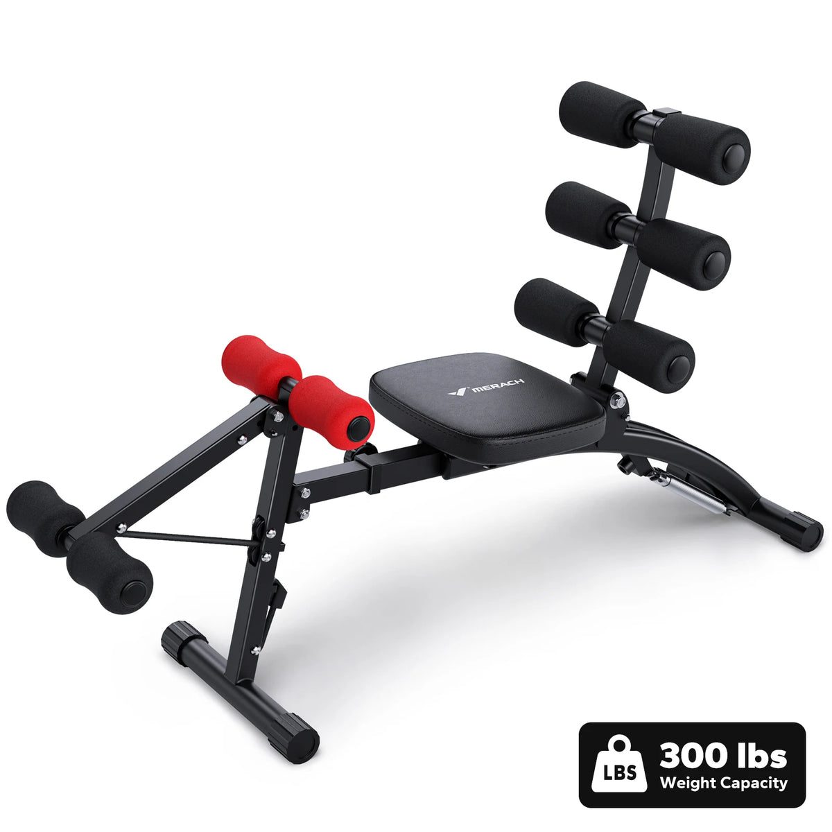 Merach Adjustable Ab Workout Bench For Home Situp Trainer