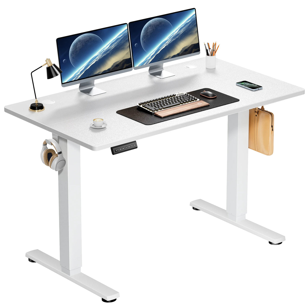 JHK Electric Height Adjustable Standing Desk Workstation