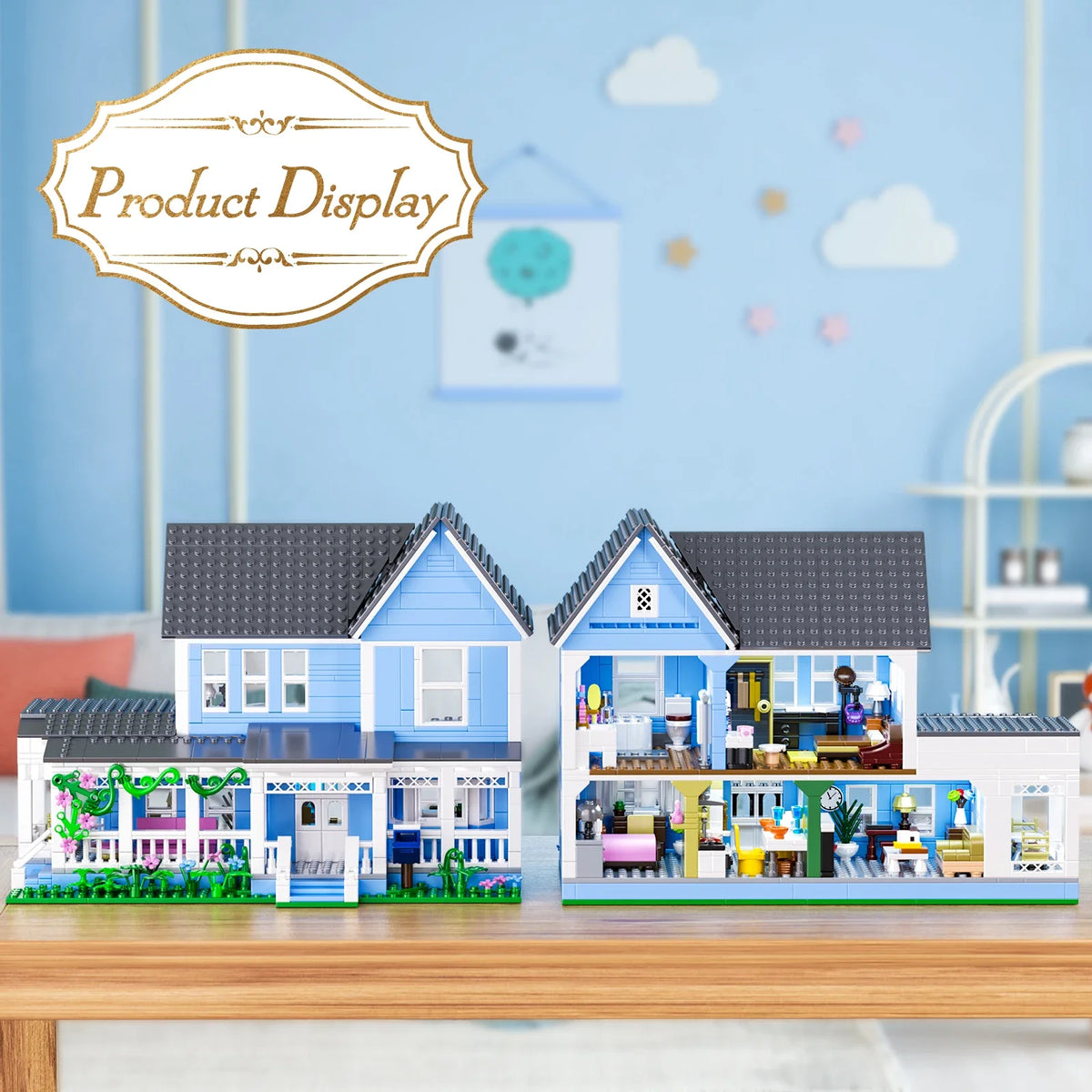 Girls Palace Movie House Building Blocks Construction Set