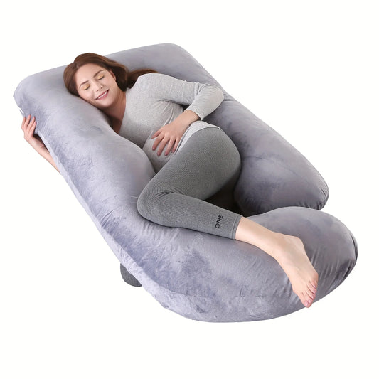 Detachable G Shaped Maternity Pillow For Pregnant Lumbar Support Cushion