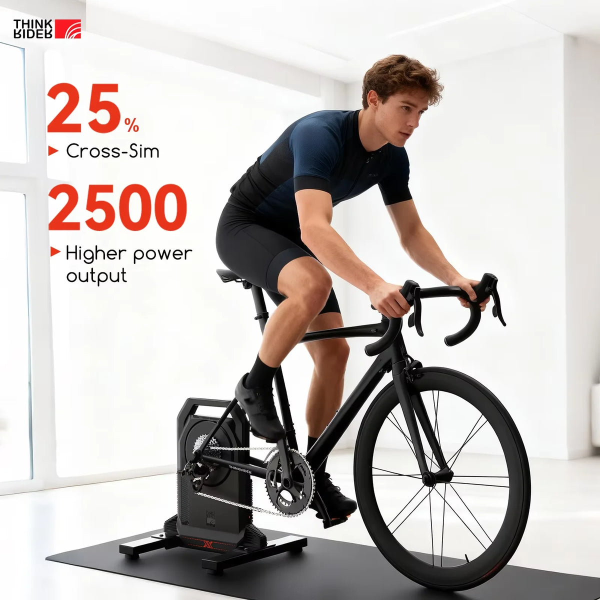 ThinkRider XXPRO Direct Drive Smart Indoor Bike Trainer 2500W