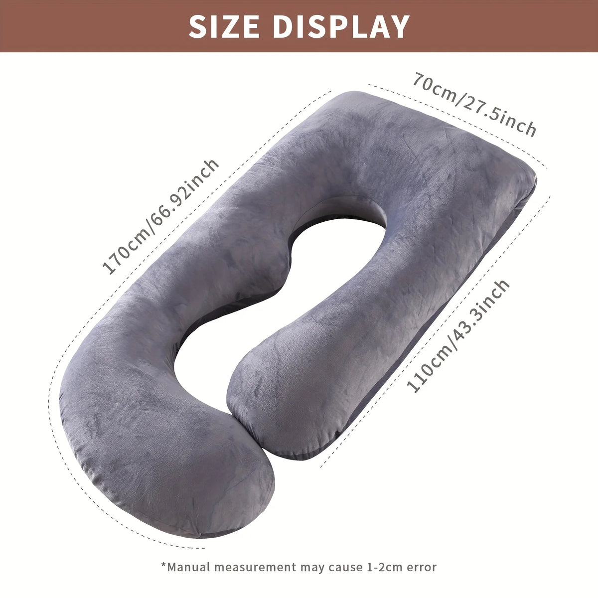Detachable G Shaped Maternity Pillow For Pregnant Lumbar Support Cushion