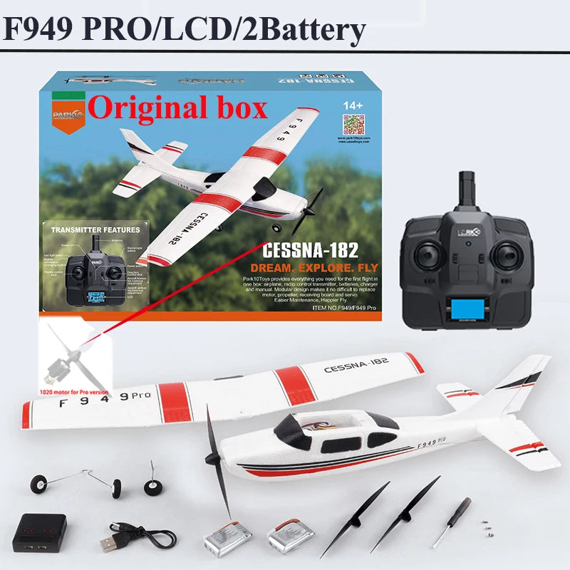 WLtoys F949 RC Fixed Wing Airplane With Upgraded Gyroscope