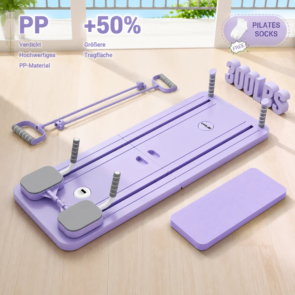 Umay Multifunctional Pilates Board With Abdominal Trainer And Timer