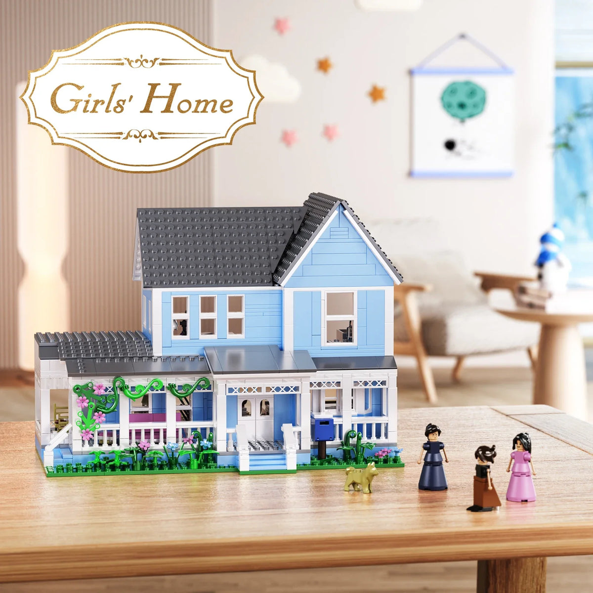Girls Palace Movie House Building Blocks Construction Set