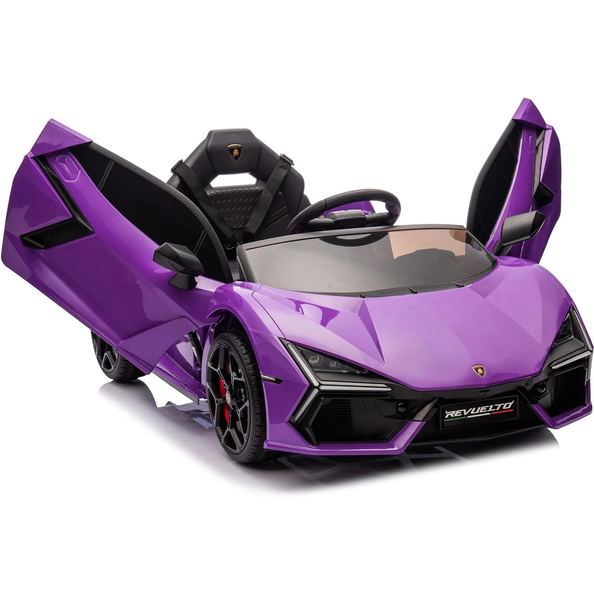 HiMiss Kids Electric Ride On Car With Remote Control Headlight