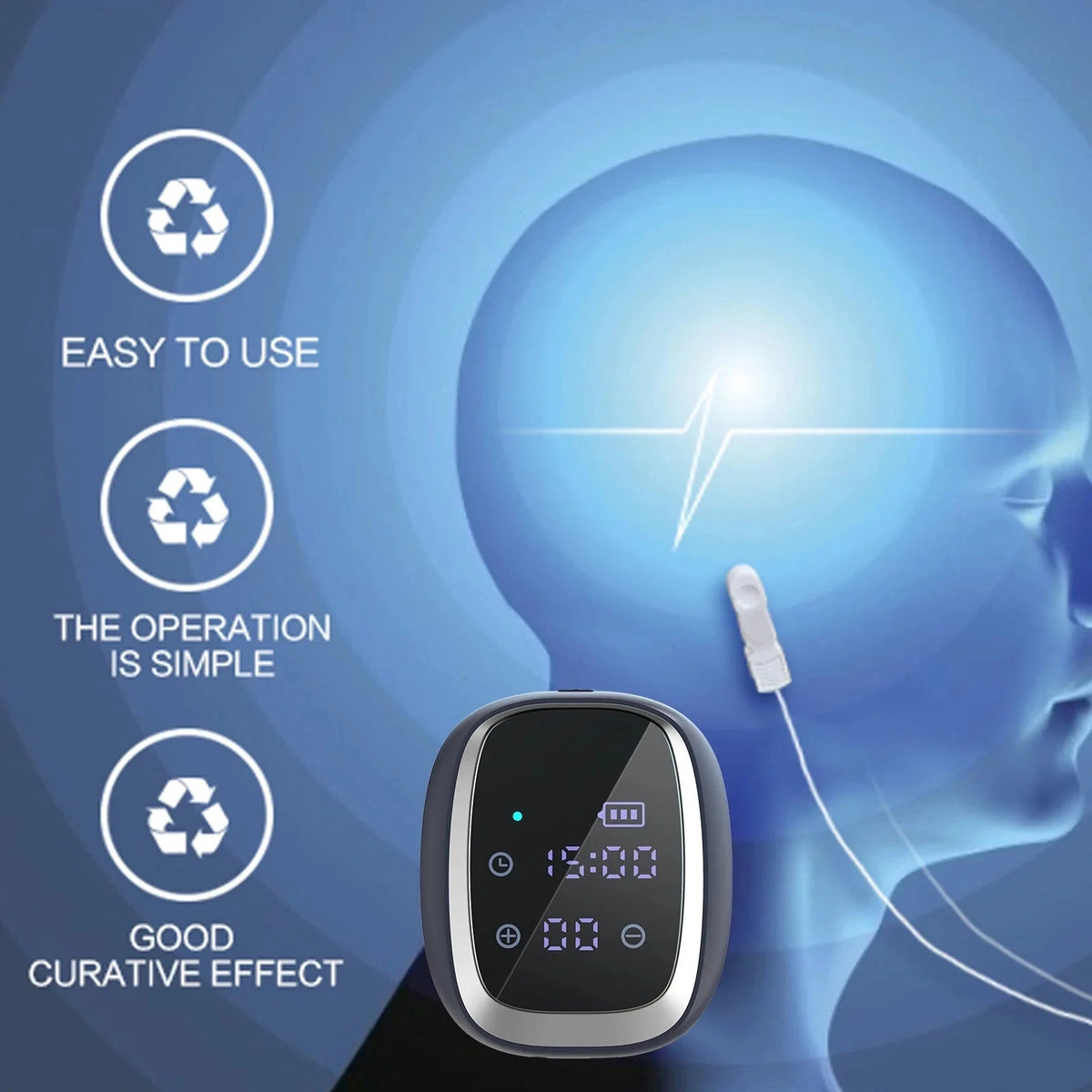 Portable Ems Sleep Aid Device For Insomnia Relief