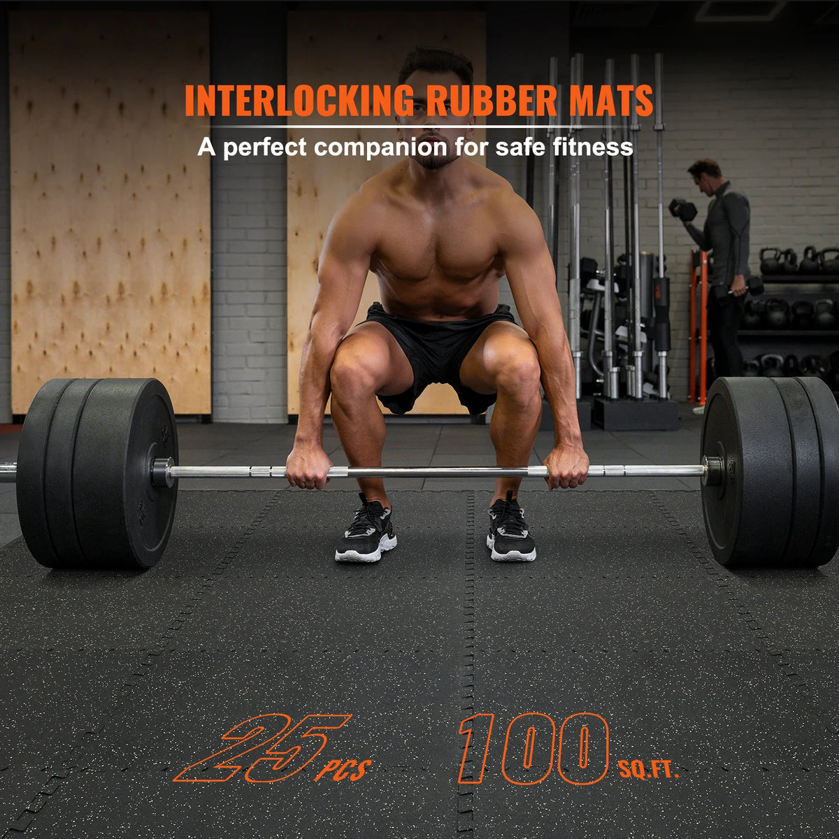 Interlocking Gym Floor Mats With Rubber And Eva Foam