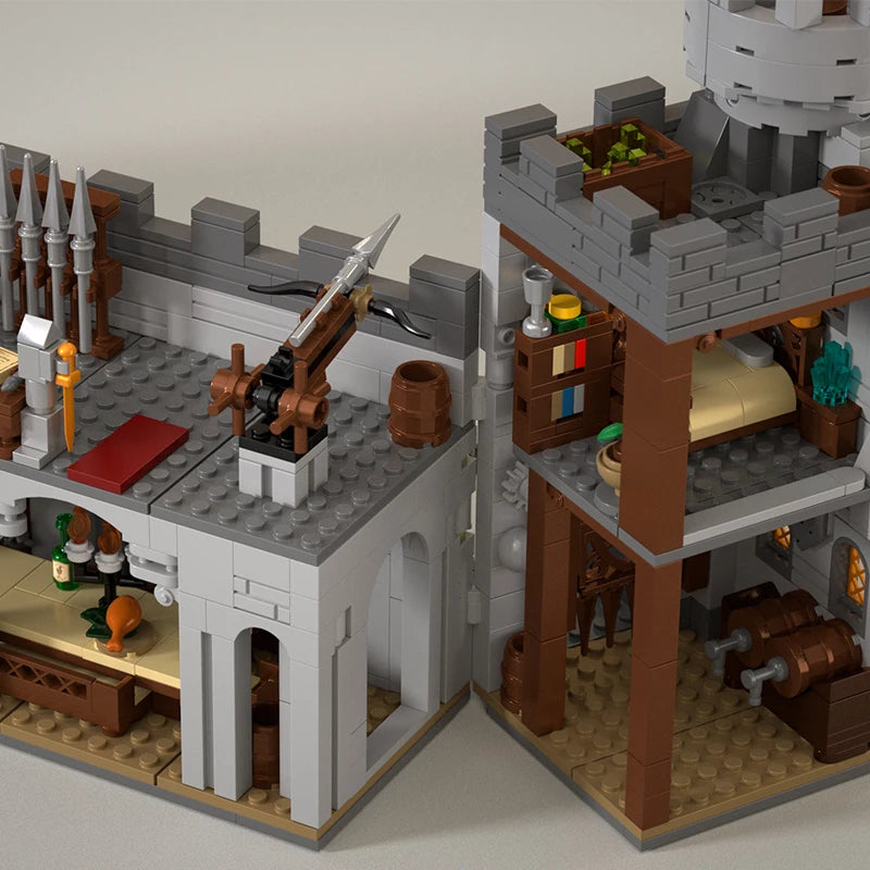 Holy Spirit Castle Building Blocks Set Compatible With Lego Bricks