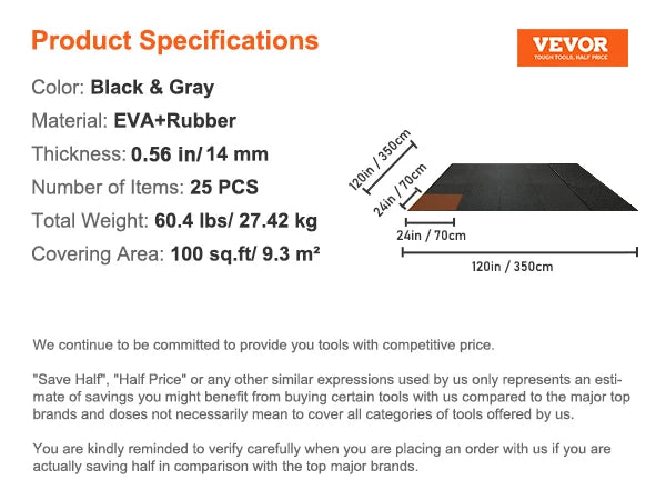 Interlocking Gym Floor Mats With Rubber And Eva Foam