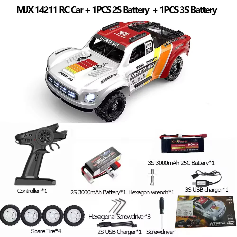 MJX Hyper Go 14211 4WD Brushless RC Short Course Truck