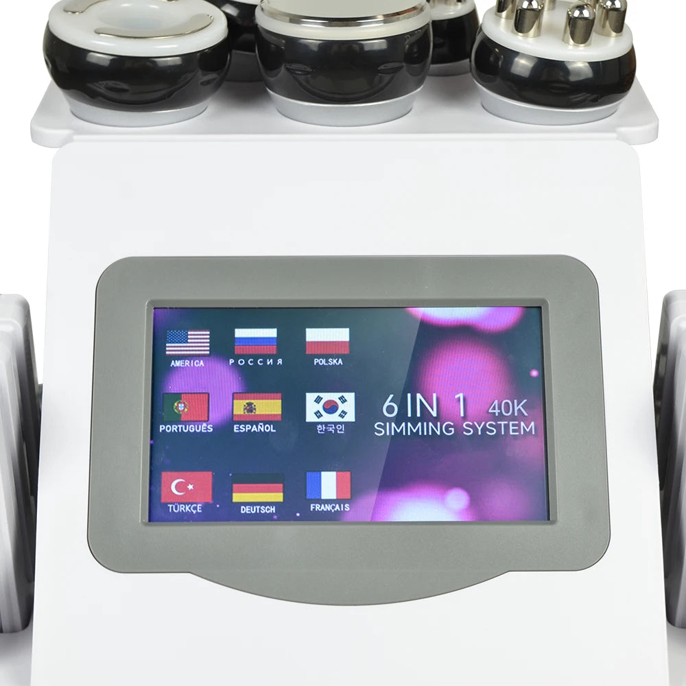 Missheart 6 In 1 40K Ultrasonic Cavitation Body Sculpting Machine