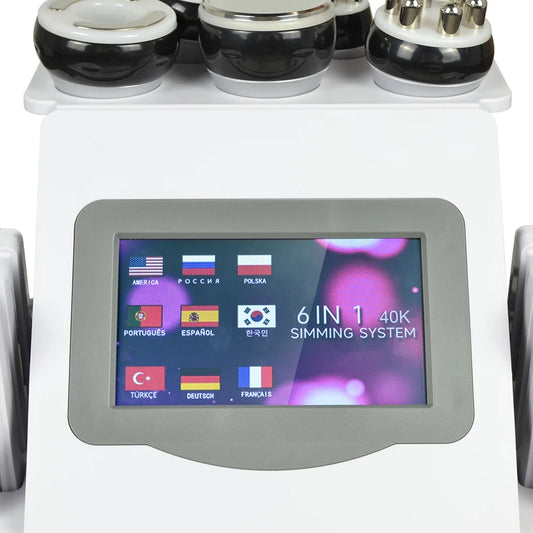 Missheart 6 In 1 40K Ultrasonic Cavitation Body Sculpting Machine