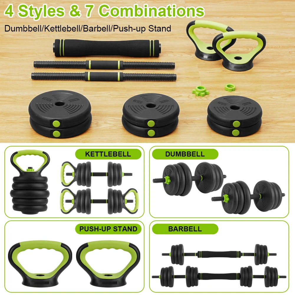 Twister.Ck Adjustable Dumbbells Free Weight Set With Connector