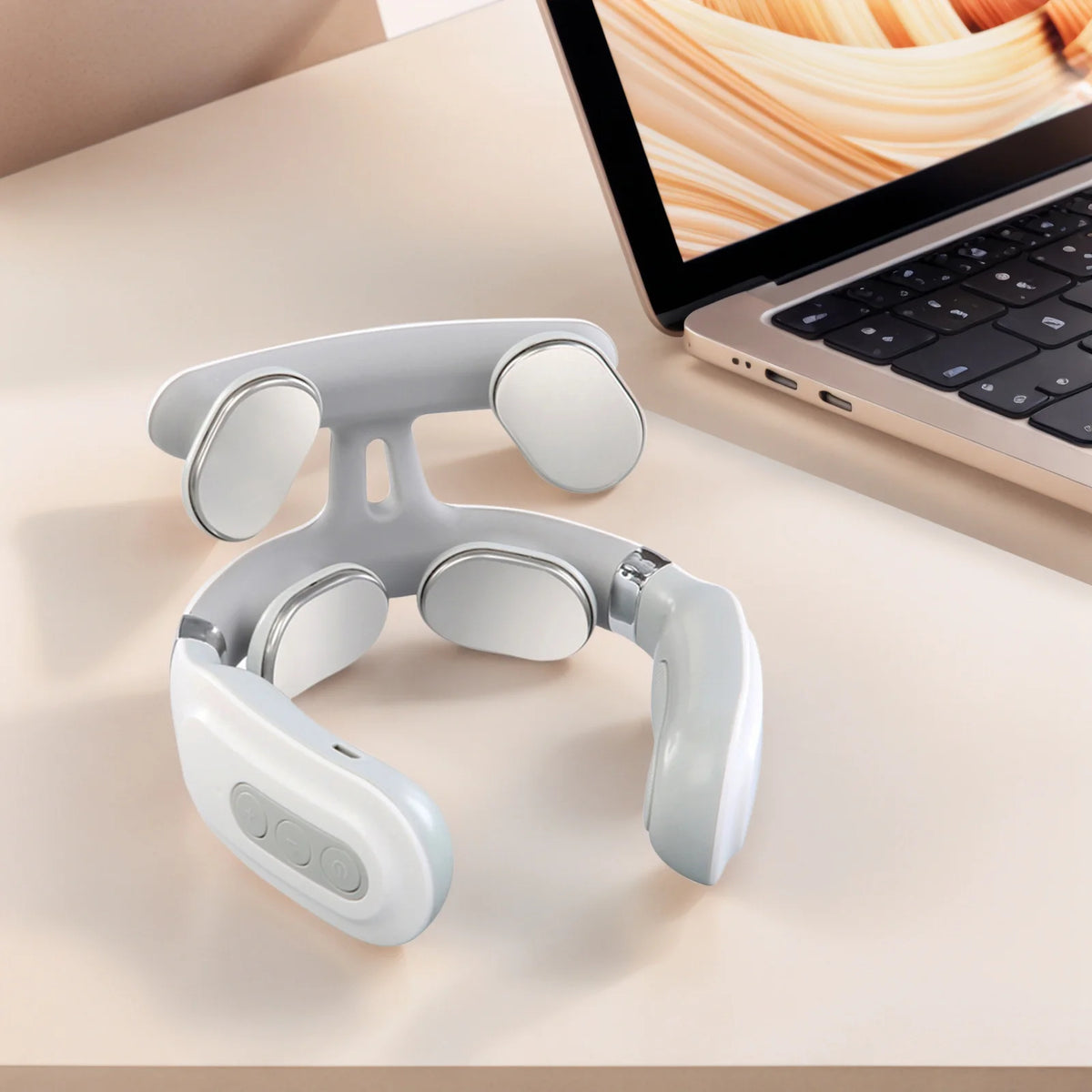 Cervical Neck Massager With Heating And 16 Pulse Modes