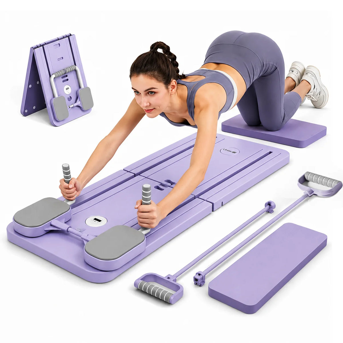 Umay Multifunctional Pilates Board With Abdominal Trainer And Timer