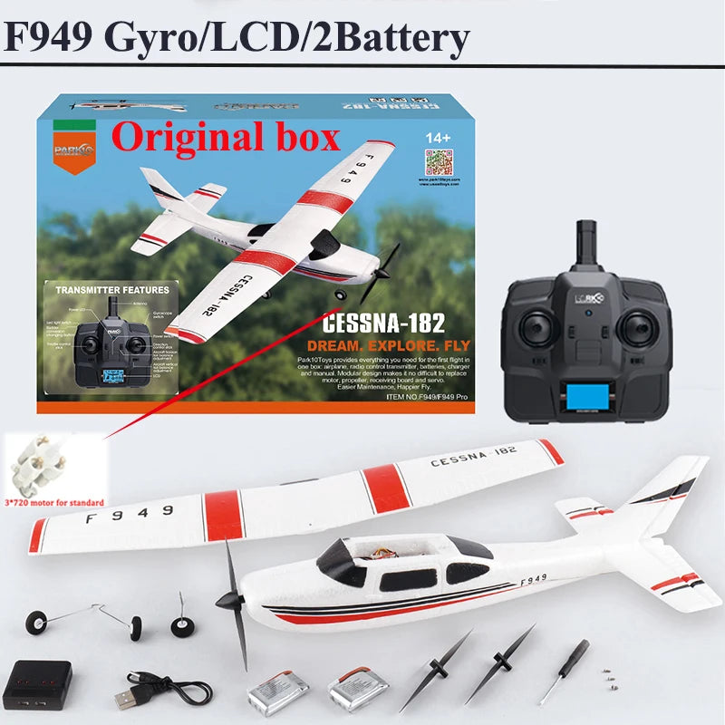 WLtoys F949 RC Fixed Wing Airplane With Upgraded Gyroscope