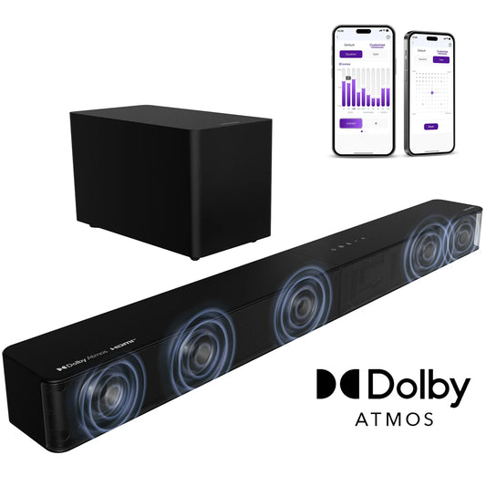 Ultimea Poseidon M60 5.1ch Dolby Atmos Soundbar With App Control