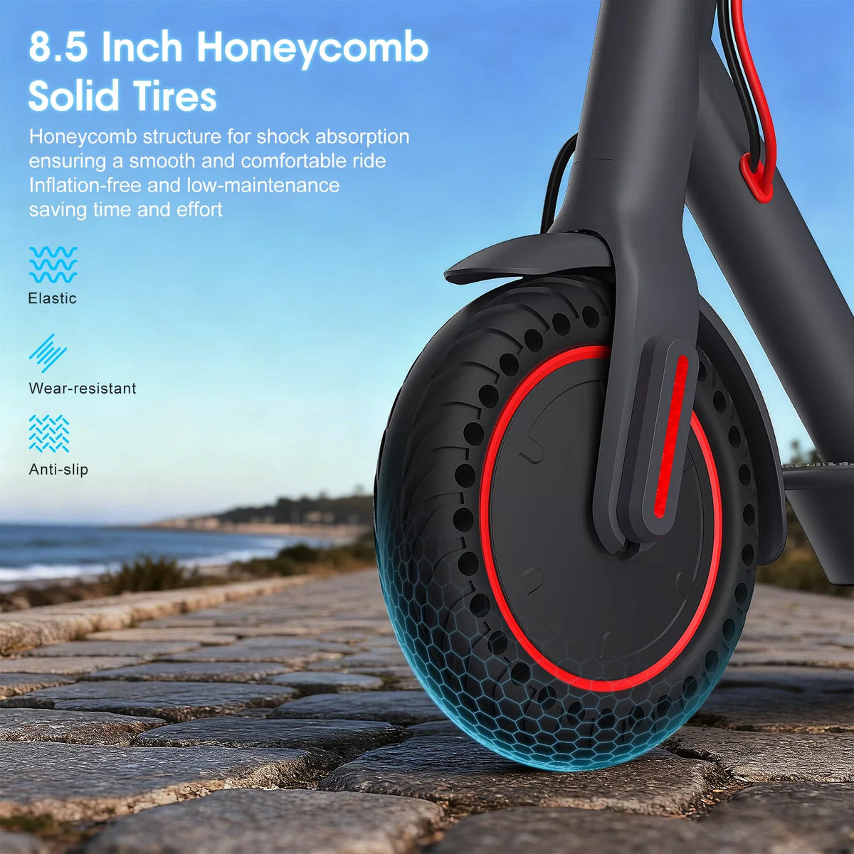 Obx Foldable Electric Scooter 350W Motor 16 Mile Range Adults