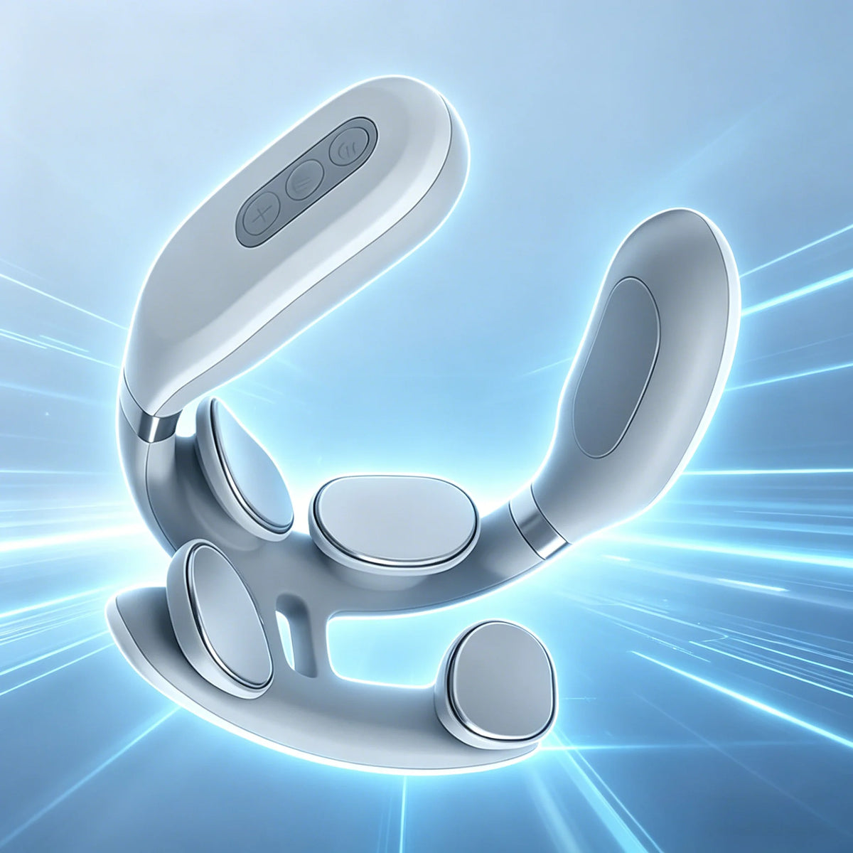 Cervical Neck Massager With Heating And 16 Pulse Modes