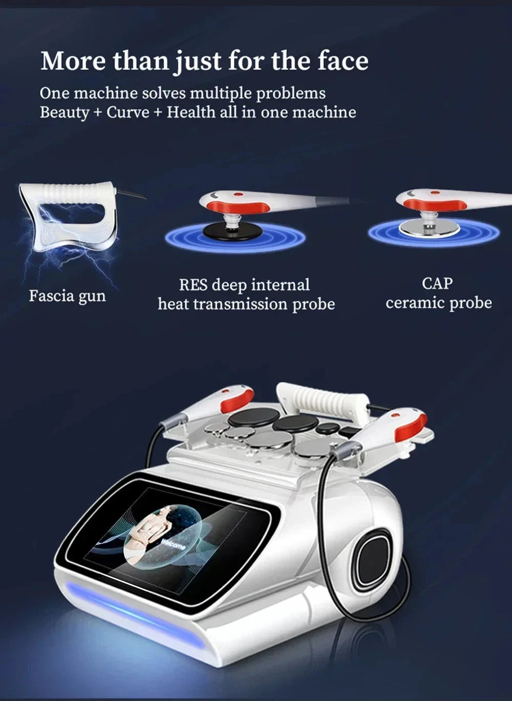 XHUODADA RET CET Diathermy Machine For Pain Relief Skin Tightening