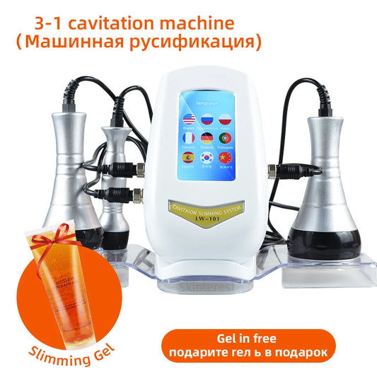 MISSHEART 3 In 1 Body Slimming Cavitation Massage Machine