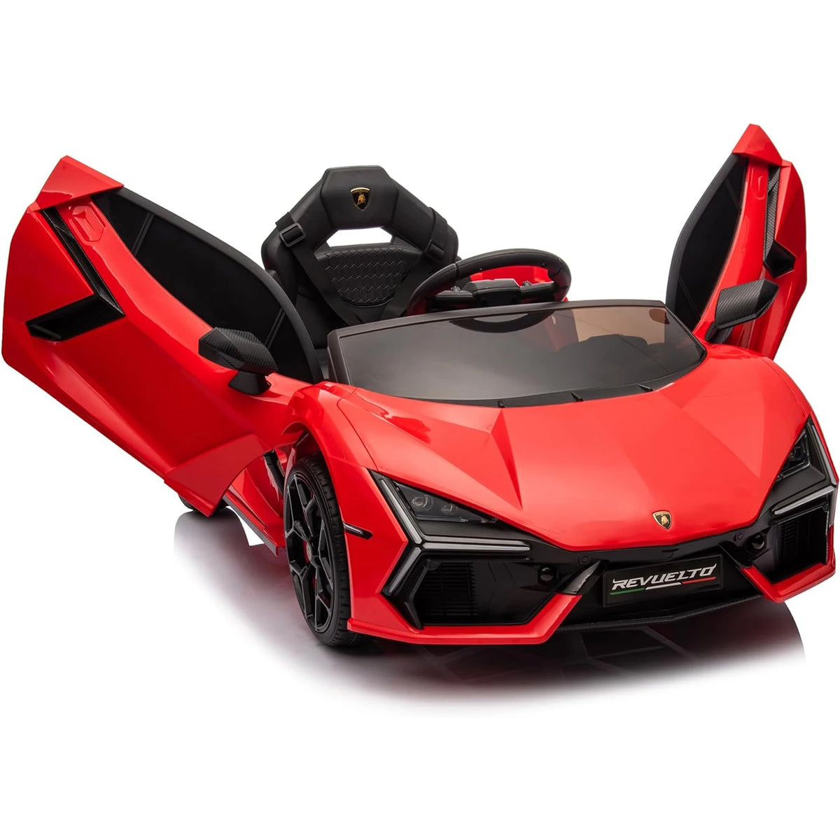 HiMiss Kids Electric Ride On Car With Remote Control Headlight
