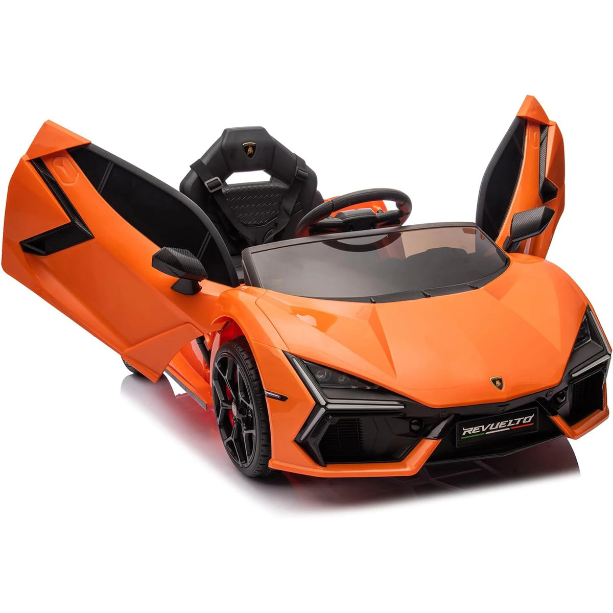HiMiss Kids Electric Ride On Car With Remote Control Headlight