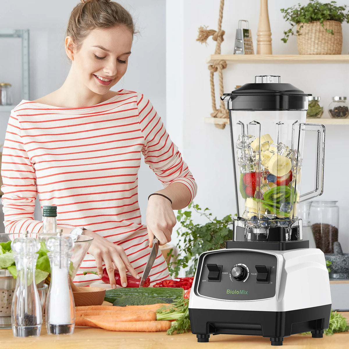 Biolomix Heavy Duty Multi Function Blender And Juicer Processor