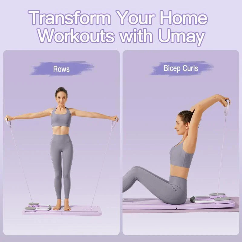 Umay Multifunctional Pilates Board With Abdominal Trainer And Timer
