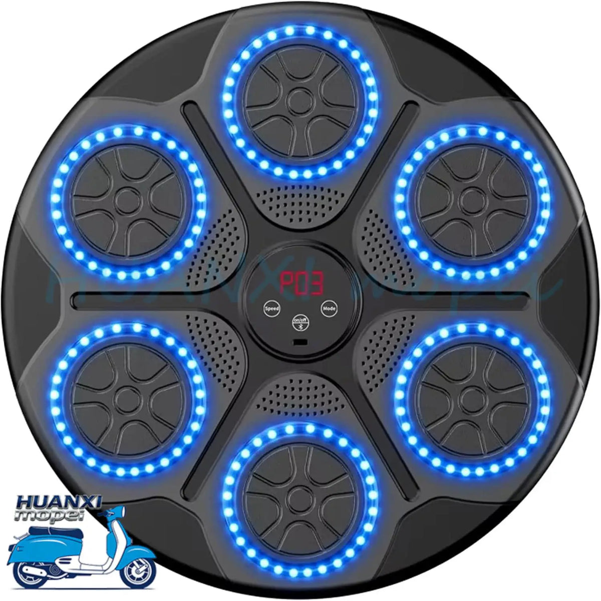 Intelligent Music Boxing Trainer With Smart Bluetooth And Led Display