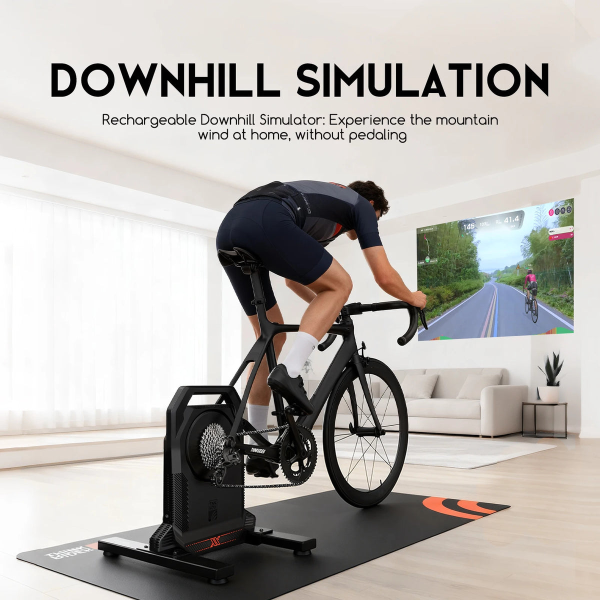 ThinkRider XXPRO Direct Drive Smart Indoor Bike Trainer 2500W