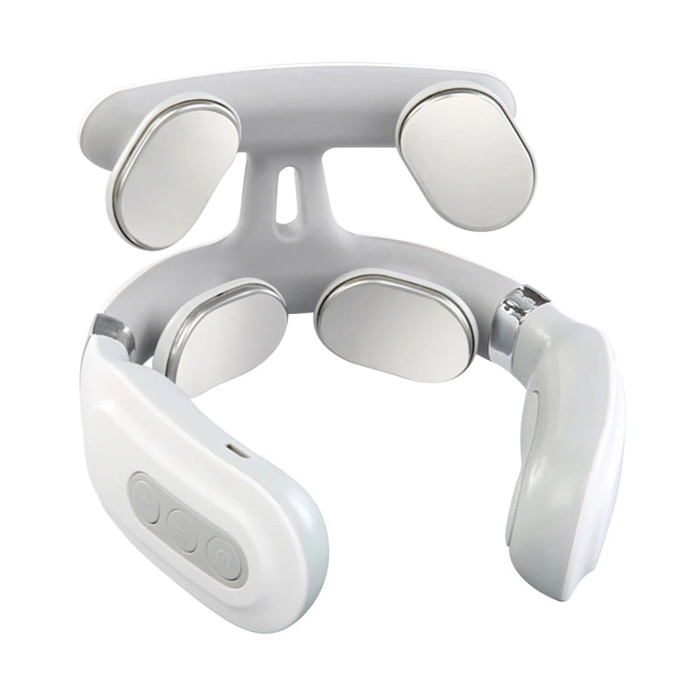 Cervical Neck Massager With Heating And 16 Pulse Modes