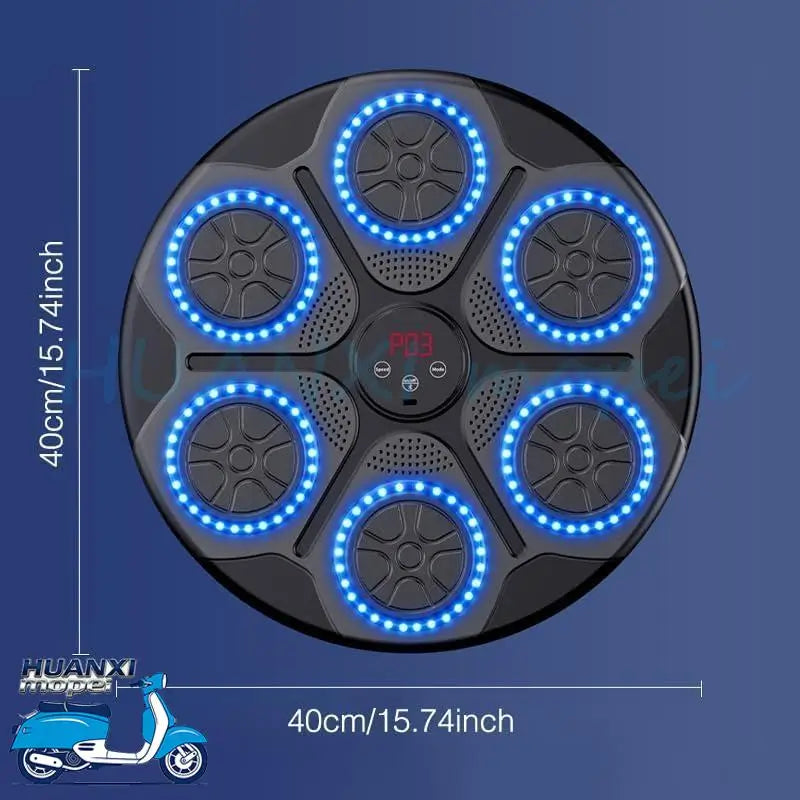 Intelligent Music Boxing Trainer With Smart Bluetooth And Led Display