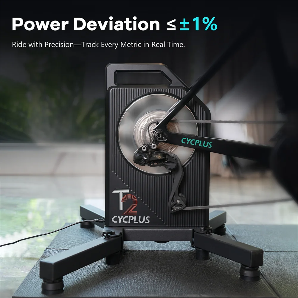 CYCPLUS T2 Direct Drive Smart Bike Trainer With ANT Plus Bluetooth Power Meter