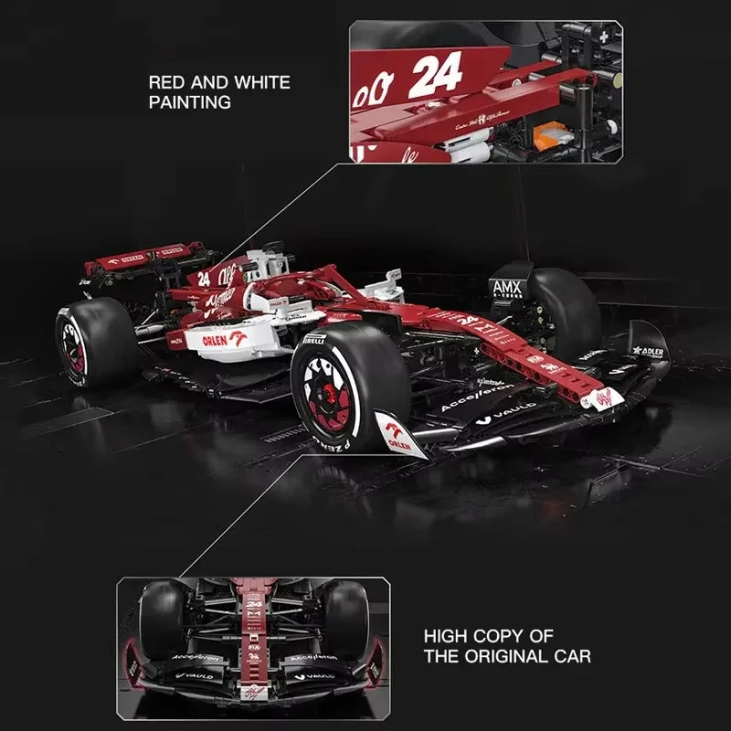 Cada Technical Drift Racing MOC F1 Race Car Building Blocks