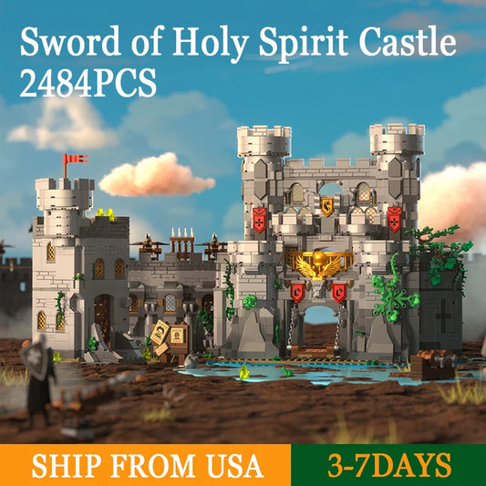 Holy Spirit Castle Building Blocks Set Compatible With Lego Bricks