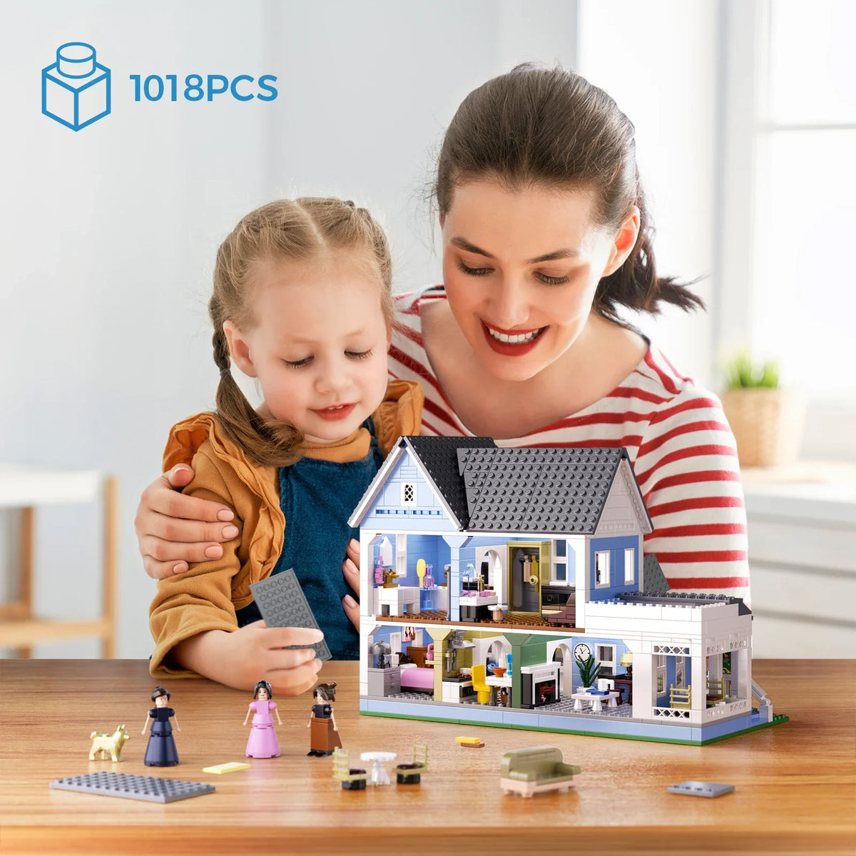 Girls Palace Movie House Building Blocks Construction Set
