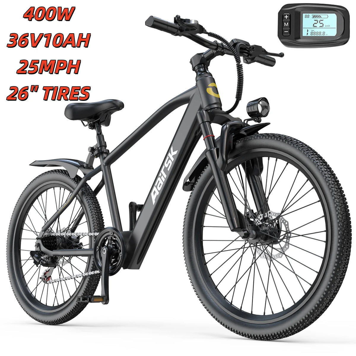 EOEOTWO 1000W Motor Adult Fat Tire Electric Bicycle