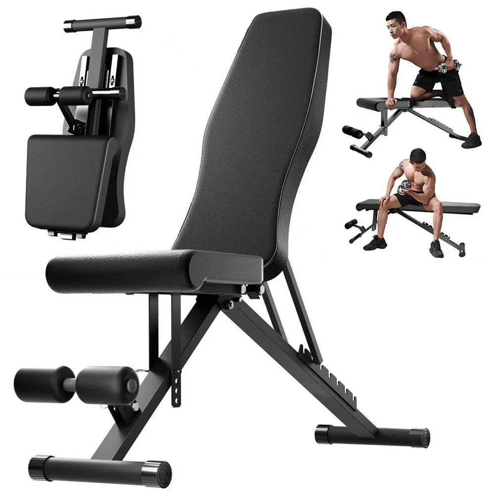 Foldable Adjustable Weight Bench For Full Body Strength Training