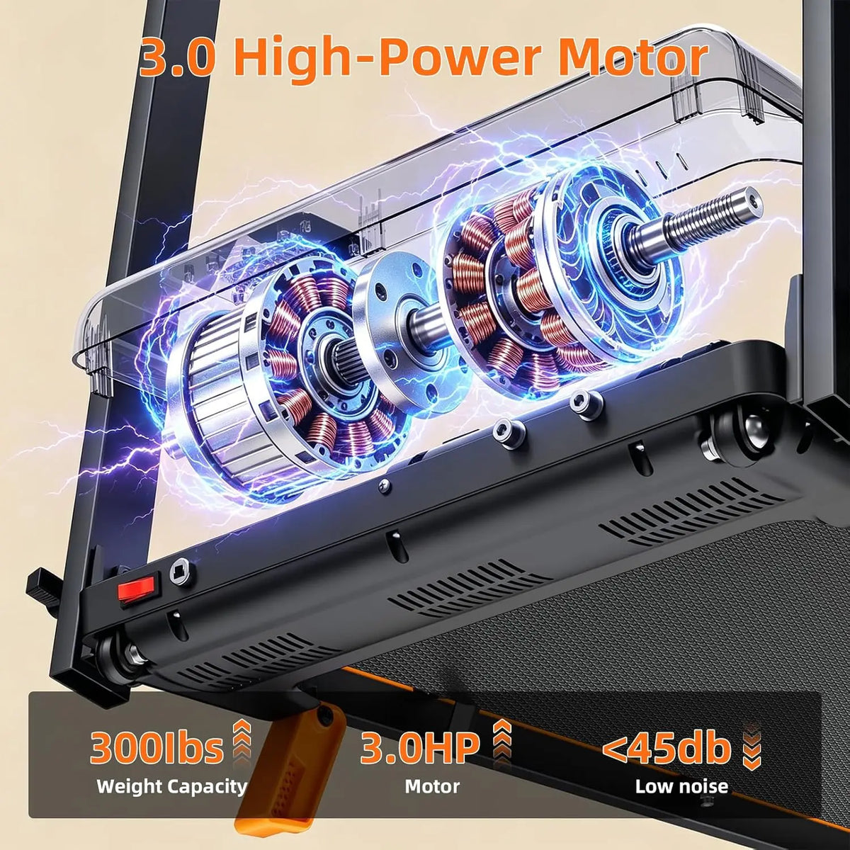 Foldable Walking Pad Treadmill With Adjustable Incline And Bluetooth