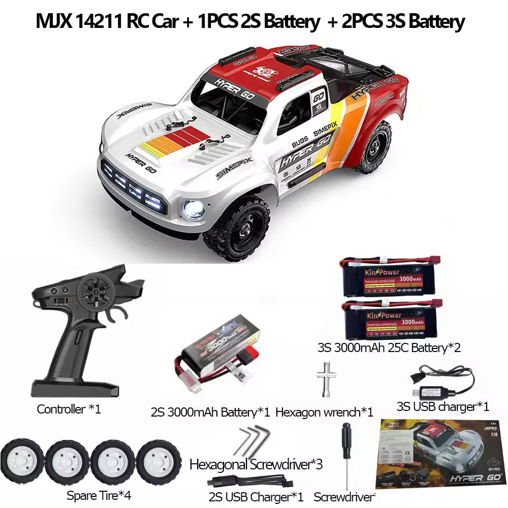 MJX Hyper Go 14211 4WD Brushless RC Short Course Truck