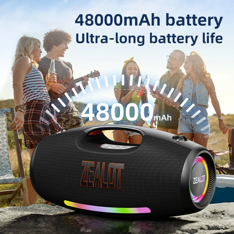 Zealot Waterproof Portable Bluetooth Speaker With Deep Bass Wireless Audio