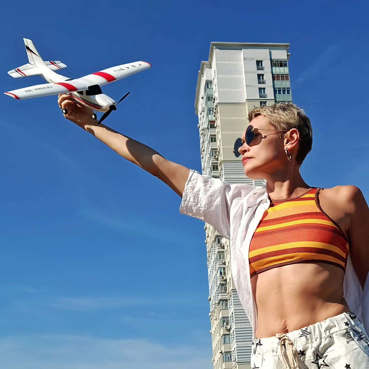 WLtoys F949 RC Fixed Wing Airplane With Upgraded Gyroscope