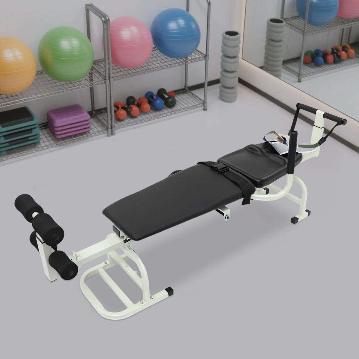 Multifunctional Cervical Lumbar Traction Back Stretch Bench