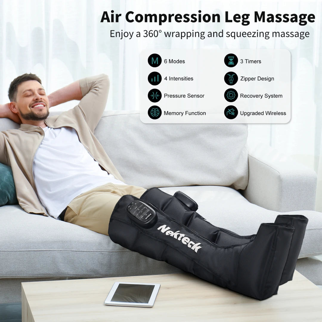 Nekteck Air Pressure Leg Massager For Muscle Relaxation